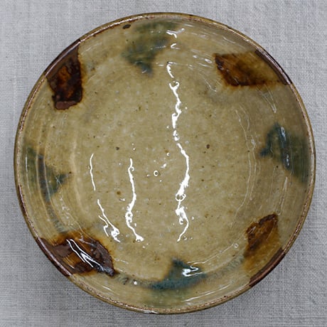 和食器 布志名焼 袖師窯 アフガン鉢 17cm  茶