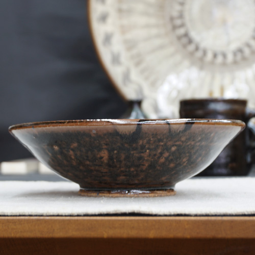 和食器 布志名焼 袖師窯 アフガン鉢 17cm 黒 | うつわの店 クラフト