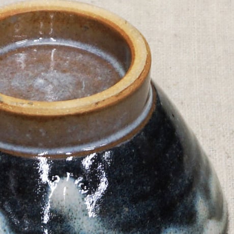 和食器 布志名焼 湯町窯 茶碗 小 10.5cm  海鼠釉