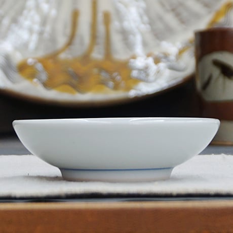 和食器 砥部焼 梅山窯 豆皿 9cm たんぽぽ