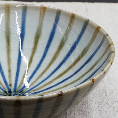 和食器 布志名焼 袖師窯 中鉢 16.5cm 十草 二色