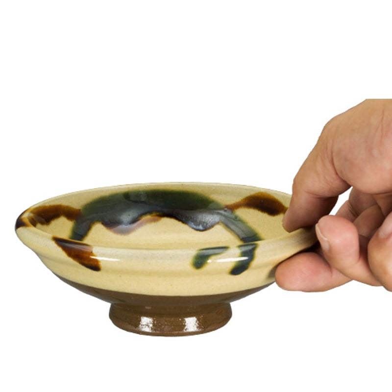 和食器 龍門司焼 反 中鉢 16cm 三彩 | うつわの店 クラフトなかつか
