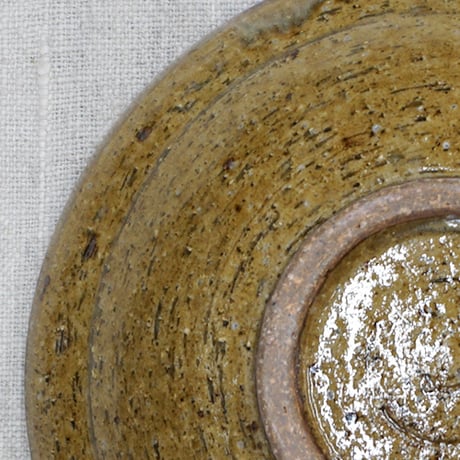 和食器 布志名焼 袖師窯 アフガン鉢 17cm  茶