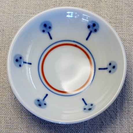 和食器 砥部焼 梅山窯 豆皿 9cm たんぽぽ
