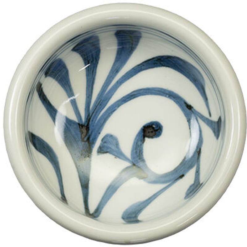 和食器 砥部焼 梅山窯 小鉢 10cm 玉渕 内唐草 | うつわの店 クラフト