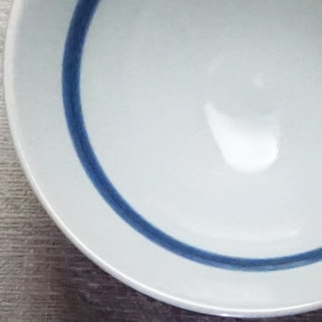 和食器 砥部焼 梅山窯 茶碗 小 11cm 朱線