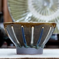 和食器 布志名焼 袖師窯 茶碗 小 10.5cm スリップ 二色