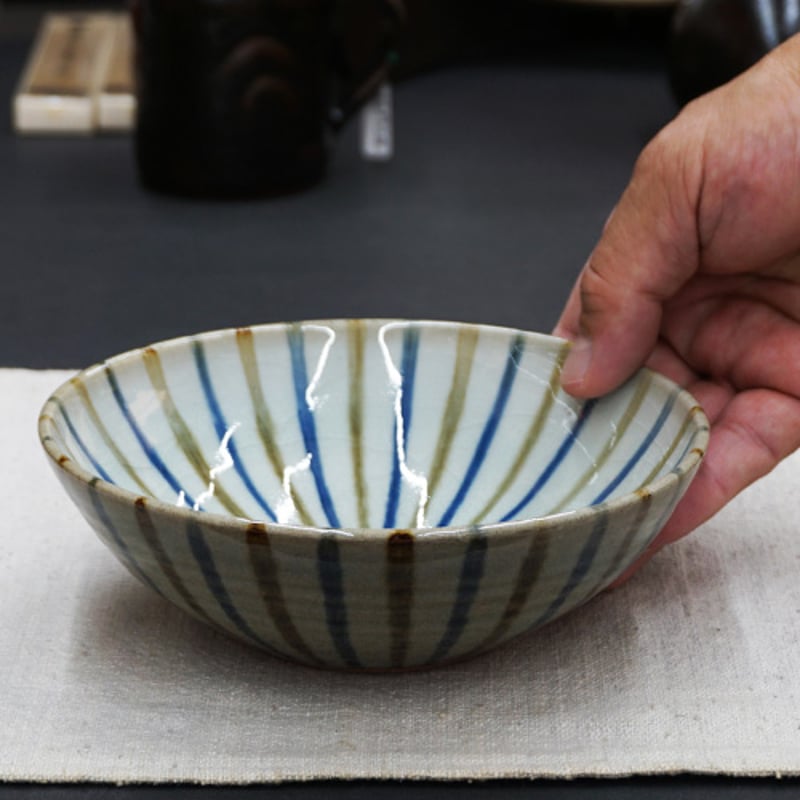 和食器 布志名焼 袖師窯 中鉢 16.5cm 十草 二色 | うつわの店 クラフト