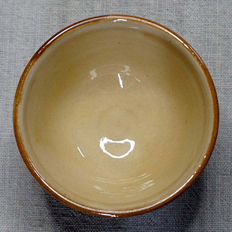 和食器 布志名焼 湯町窯 茶碗 小 10.5cm 魚紋 黄釉 | うつわの店