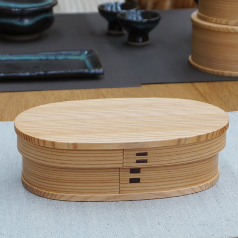 冷めても美味しい 大館曲げわっぱ 弁当箱 小 | うつわの店 クラフト