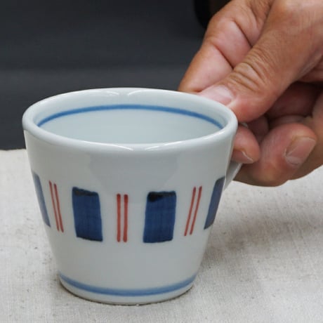 和食器 砥部焼 貞山窯 カップ 150cc 十草