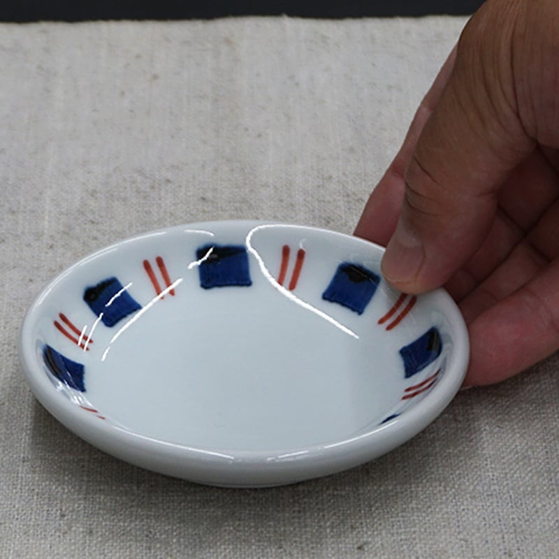 和食器 砥部焼 貞山窯 豆皿 10cm 十草 | うつわの店 クラフトなかつか