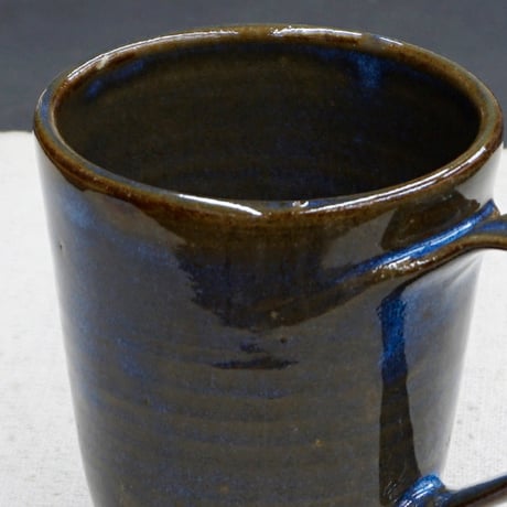 和食器 布志名焼 雲善窯 マグカップ 200cc うぐいす茶