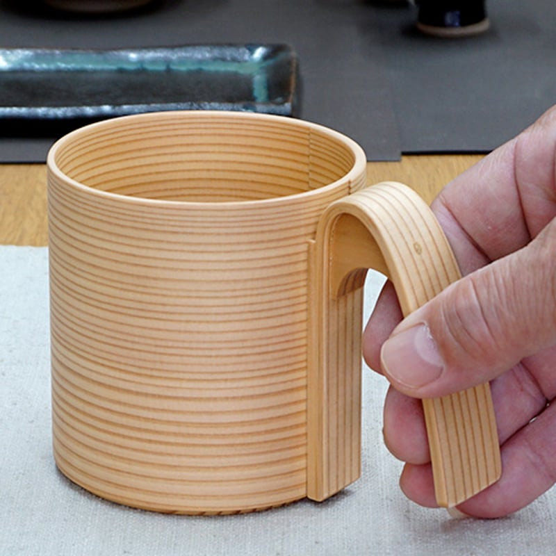 大館曲げわっぱ マグカップ 8.3cm | うつわの店 クラフトなかつか