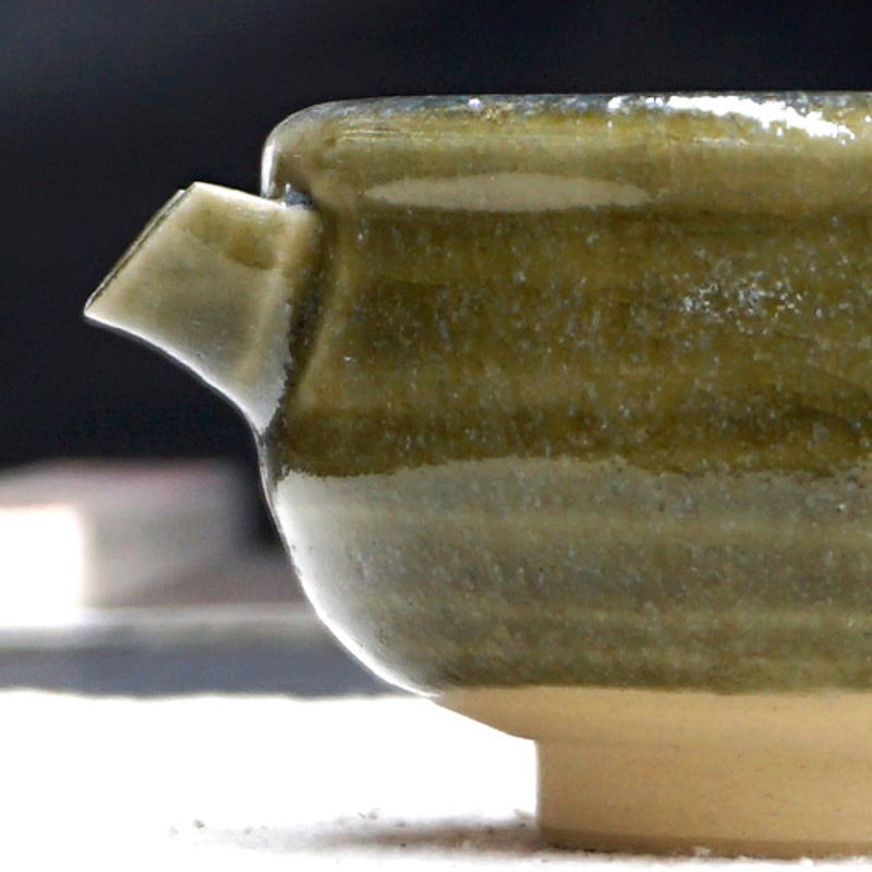 和食器 伊賀焼 殿白窯 片口 9cm 灰釉 | うつわの店 クラフトなかつか