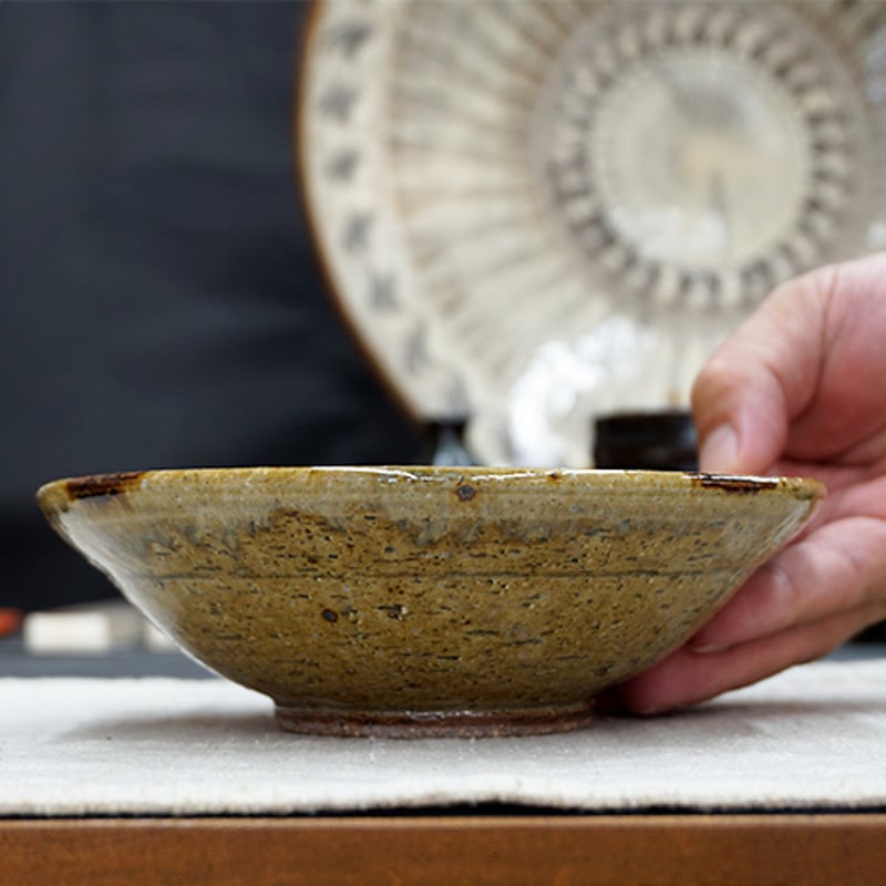 和食器 布志名焼 袖師窯 アフガン鉢 17cm 茶 | うつわの店 クラフト