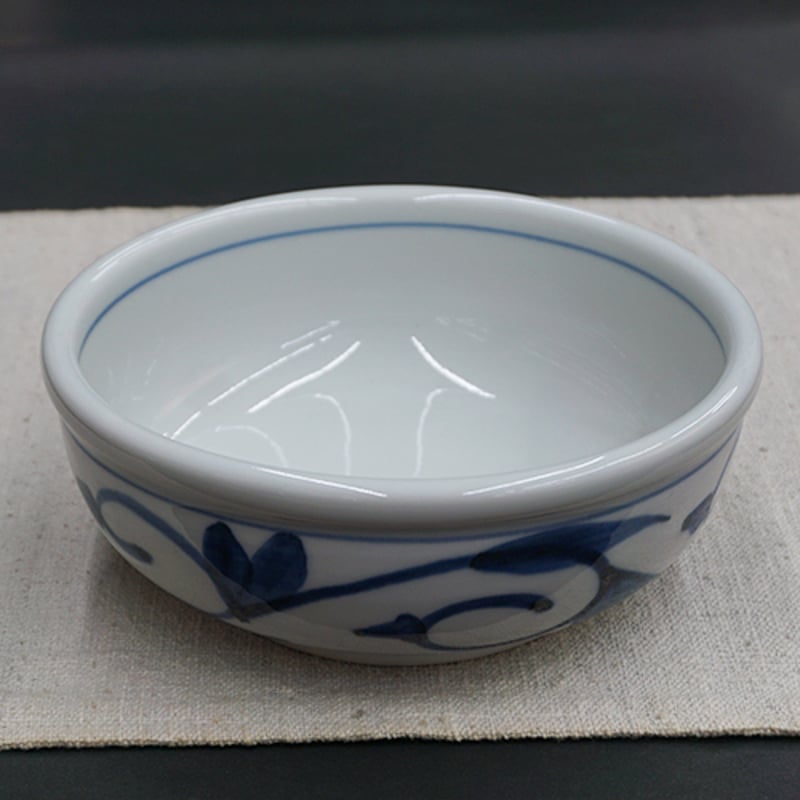 和食器 砥部焼 貞山窯 中鉢 15cm 玉渕 唐草 | うつわの店 クラフトなかつか