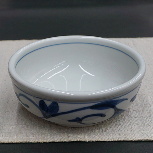 和食器 砥部焼 貞山窯 中鉢 15cm 玉渕 唐草 | うつわの店