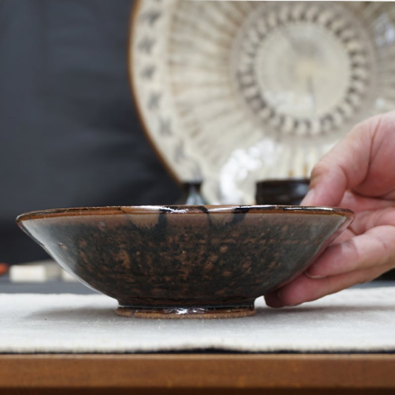 和食器 布志名焼 袖師窯 アフガン鉢 17cm 黒 | うつわの店