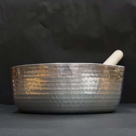 中村銅器製作所 特製 厚口 アルミ 雪平鍋 特注 両口 24cm 打出