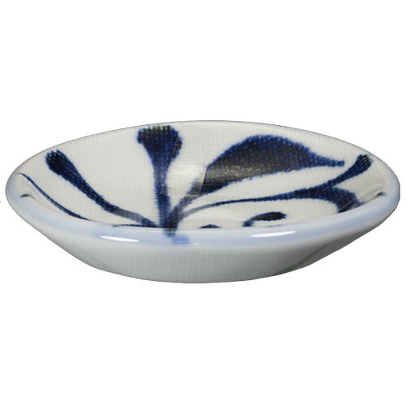 砥部焼 9寸長角布目皿（一つ唐草）1枚 砥部焼 梅山