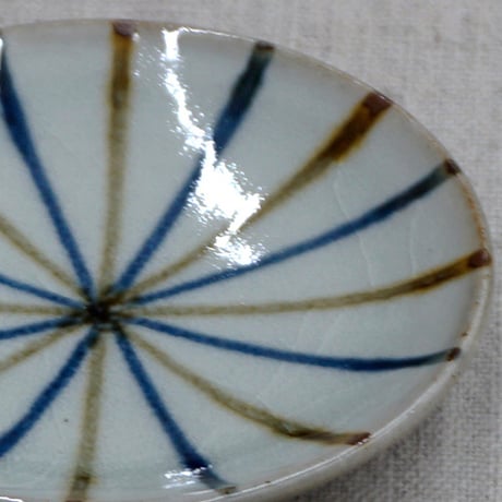 和食器 布志名焼 袖師窯 小皿 10.5cm 十草 二色