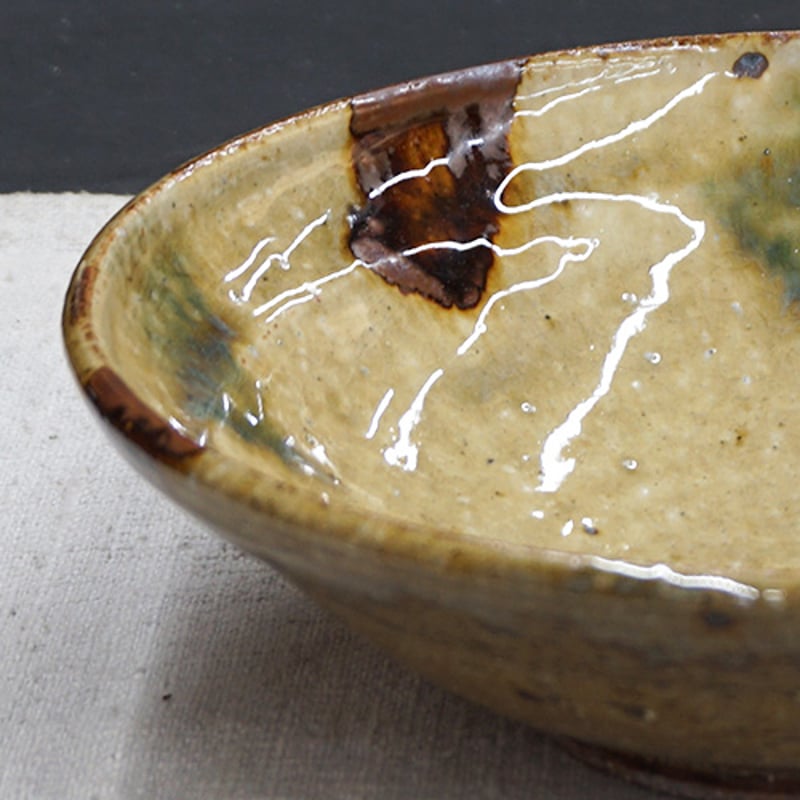 和食器 布志名焼 袖師窯 アフガン鉢 17cm 茶 | うつわの店 クラフト