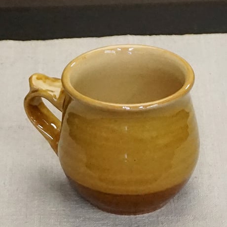 和食器 布志名焼 湯町窯 マグカップ 200cc 黄釉