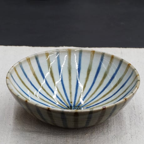 和食器 布志名焼 袖師窯 中鉢 16.5cm 十草 二色