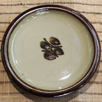 和食器 布志名焼 袖師窯 小皿 11cm さび 梅絵