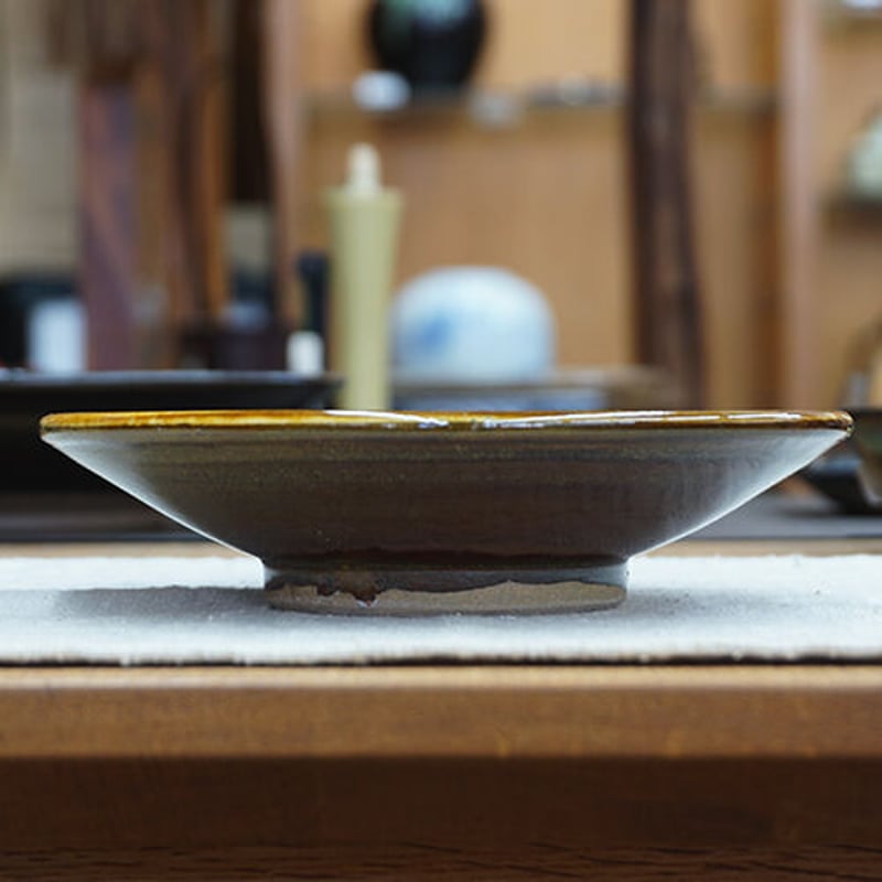 和食器 小鹿田焼 黒木昌伸窯 中皿 15cm 飛び鉋 白 | うつわの店