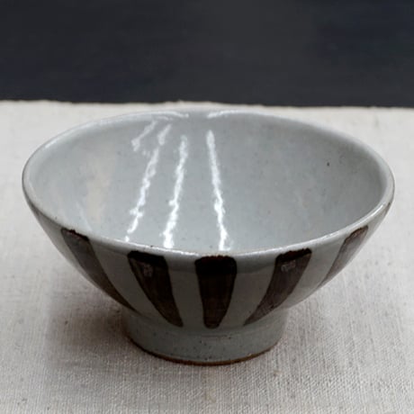 和食器 布志名焼 袖師窯 茶碗 大 13cm 十草 茶