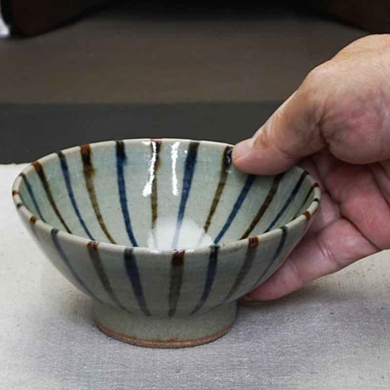 和食器 布志名焼 袖師窯 茶碗 大 13cm 十草 二色 | うつわの店