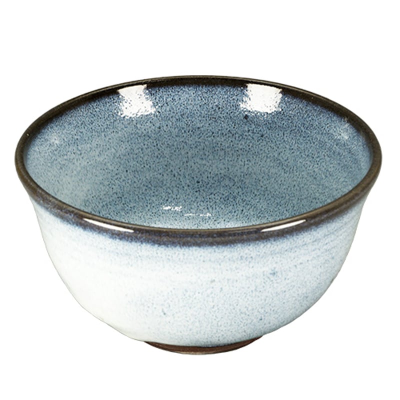 和食器 布志名焼 雲善窯 茶碗 大 12cm 海鼠釉 白 | うつわの店