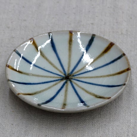 和食器 布志名焼 袖師窯 小皿 10.5cm 十草 二色