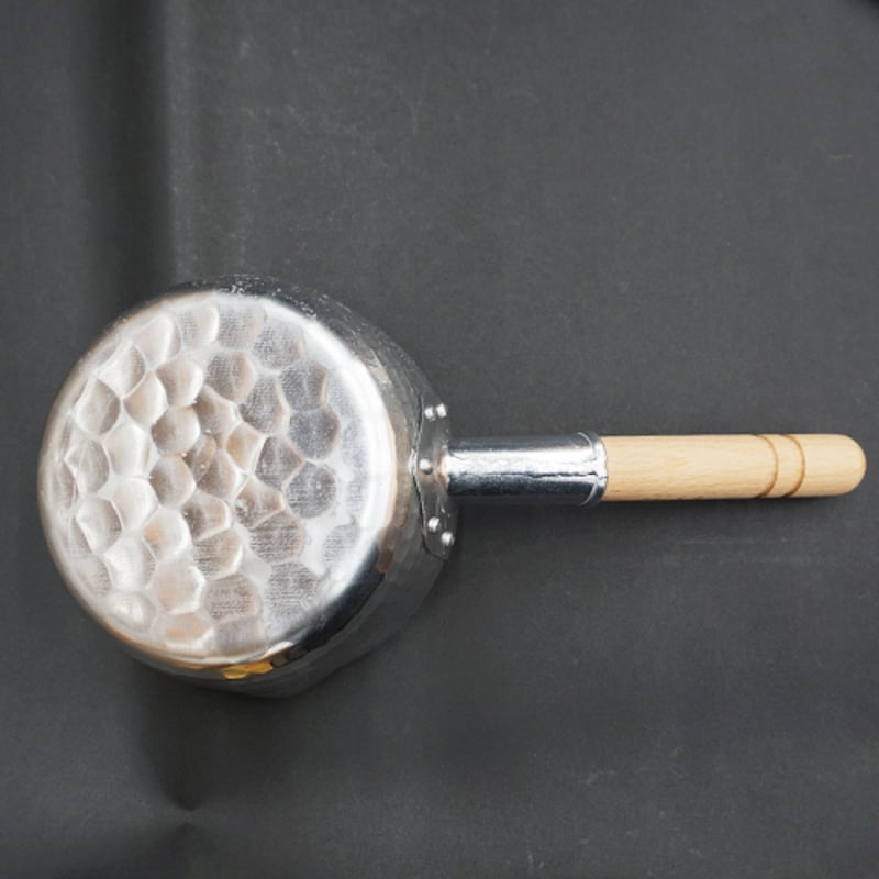 中村銅器製作所 特製 厚口 アルミ 雪平鍋 特注 両口 15cm 打出