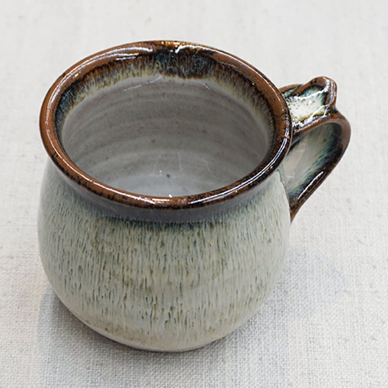和食器 布志名焼 湯町窯 マグカップ 200cc 海鼠釉 | うつわの店