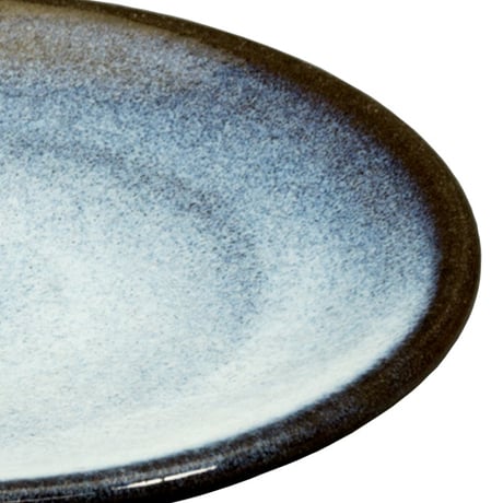 和食器 布志名焼 雲善窯 豆皿 9cm 海鼠釉