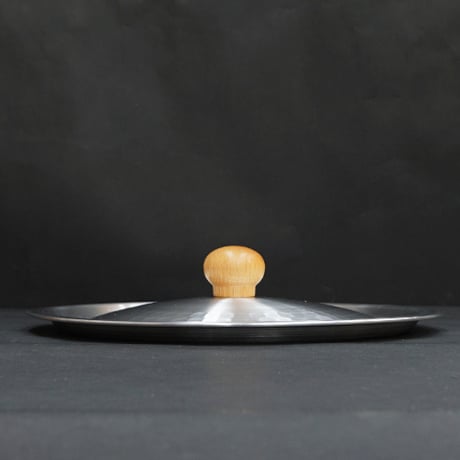 中村銅器製作所 アルミ の 鍋 蓋 18cm 打出