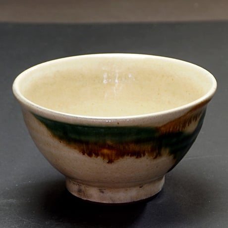 和食器 龍門司焼 茶碗 小 10.5cm 三彩