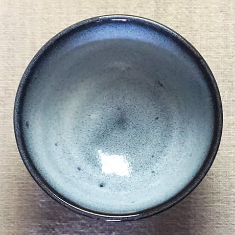 和食器 布志名焼 雲善窯 茶碗 小 11cm 海鼠釉