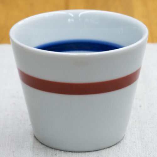 和食器 砥部焼 梅山窯 蕎麦猪口 150CC 朱線 | うつわの店 クラフトなかつか