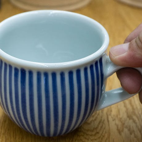 和食器 砥部焼 梅山窯 丸 マグカップ 200CC 十草