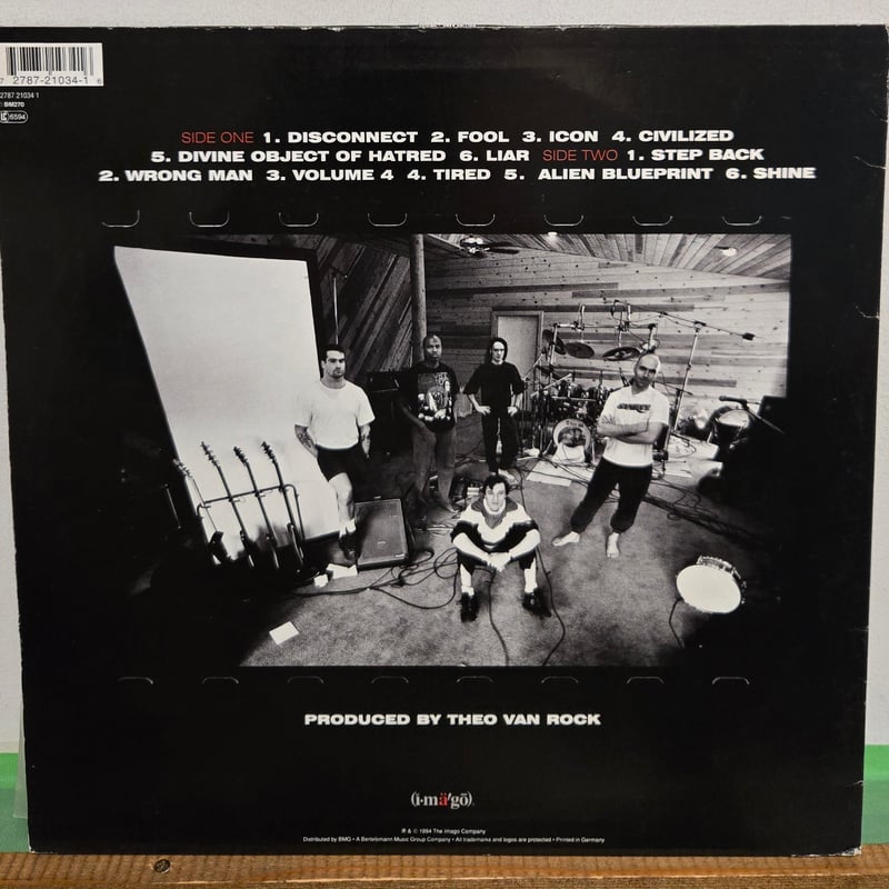 LP )ROLLINS BAND /WEIGHT 1994US ORIG 新品未使用デッドス