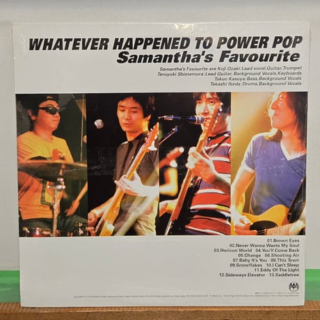 (LP)SAMANTHA S FAVOURITE /WHATEVER HAPPENED ～1998 K.O.G.A オリジナル新品未開封シールド盤
