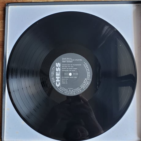 【3LP BOX 】CHUCK BERRY/ VERY GOOD! 50s GREATEST～JAPAN1983 状態良好　新品未使用デッドストック　NEW VINTAGE STOCK