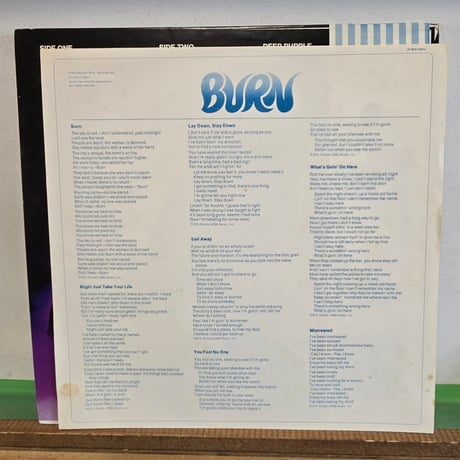 (LP )DEEP PURPLE /BURN 紫の炎 74帯付　状態良好