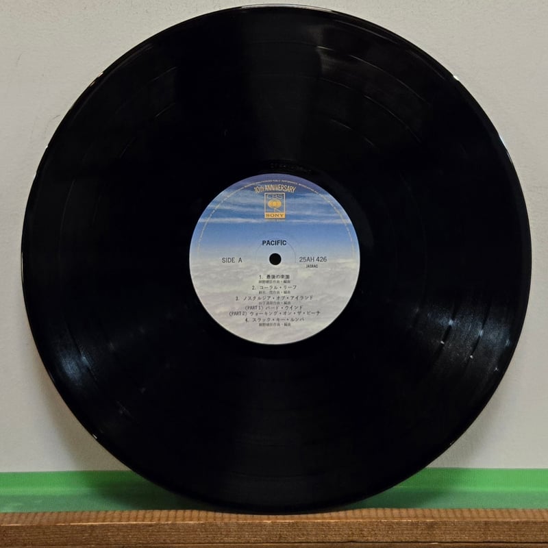 LP )細野晴臣、山下達郎、鈴木茂/PACIFIC 1978 CBS SONY 帯