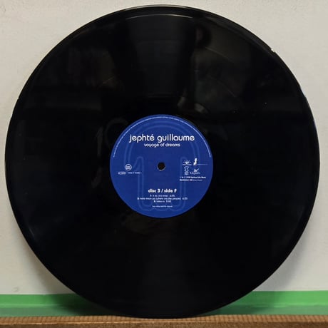 （3ｘ12EP ）JEPHTE GUILLAUME / VOYAGE OF DREAMS  98年FRANCE ORIGINAL 12インチ3枚組 新品未使用盤