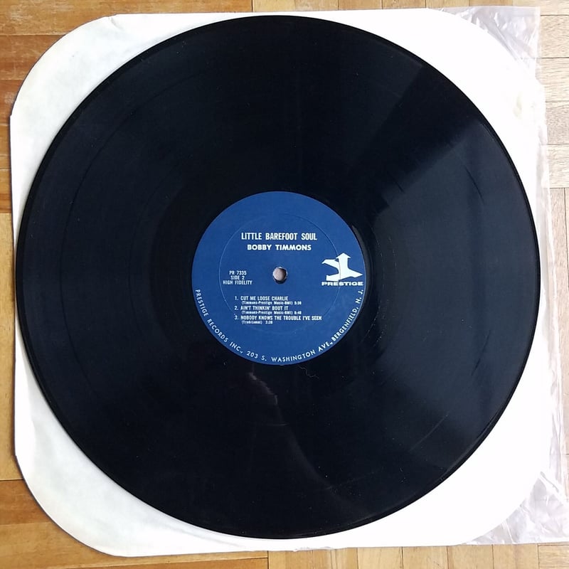 LP》BOBBY TIMMONS / LITTLE BAREFOOT SOUL 1964 U